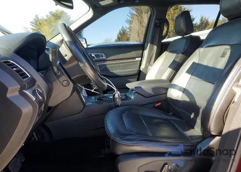 2018 Ford Explorer Limited из США, поврежденный, VIN 1FM5K8FH7JGA40415